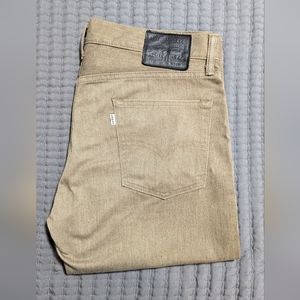 Levi's 511 gold/harvest pants